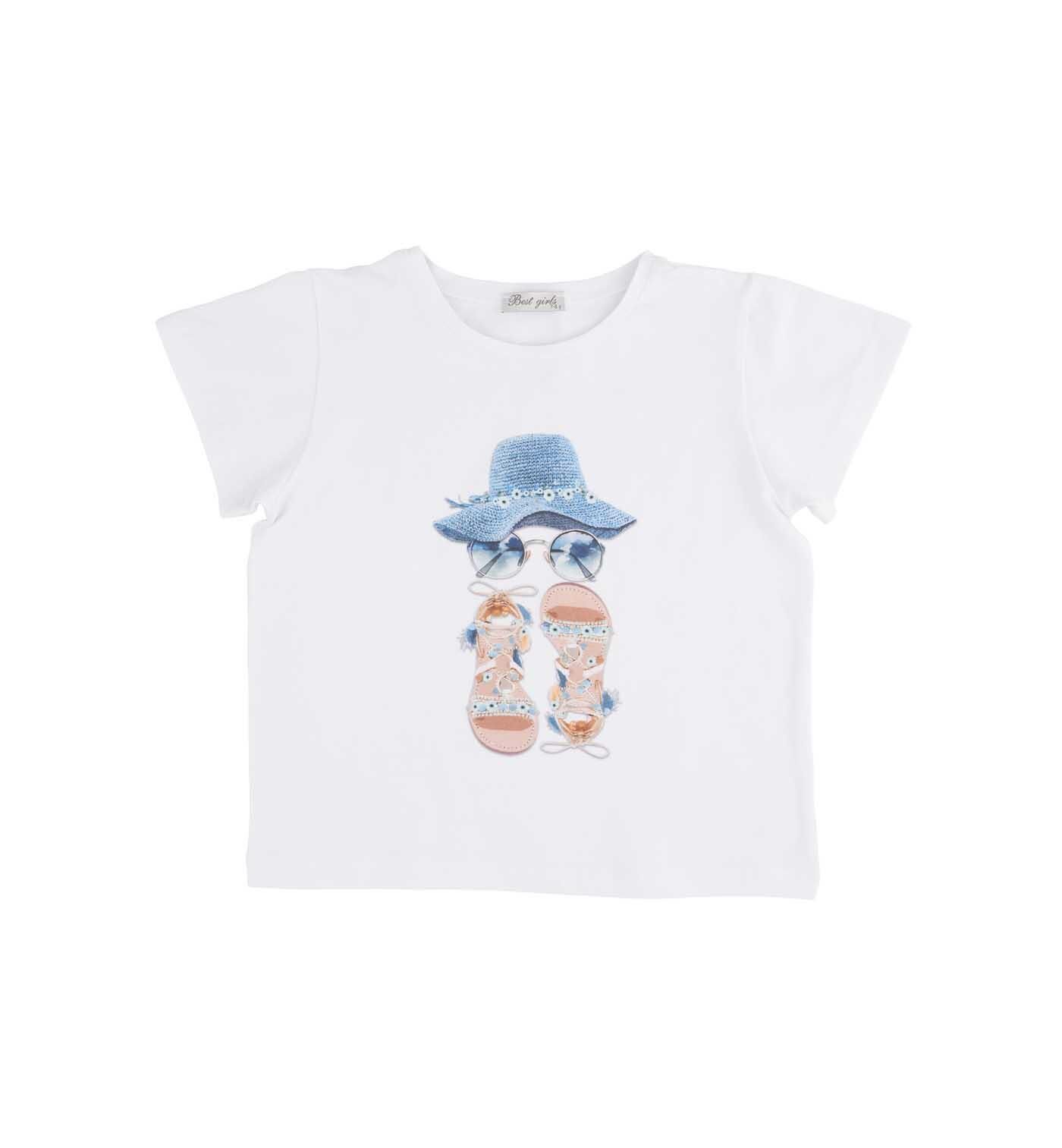 KIZ ÇOCUK BASKILI BLUZ