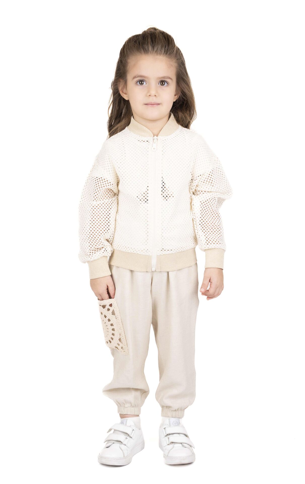 KIZ ÇOCUK KETEN PANTOLON