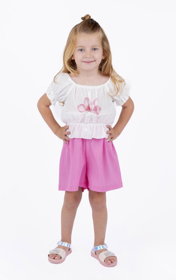 KIZ ÇOCUK BASKILI BLUZ