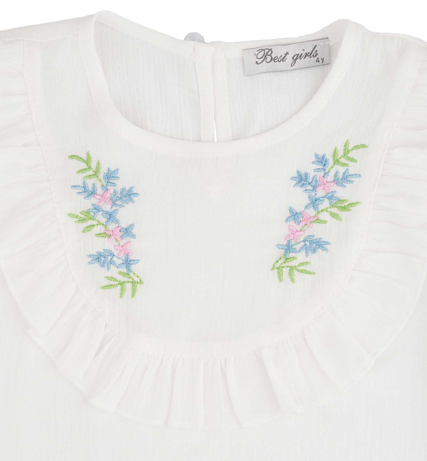 KIZ ÇOCUK NAKIŞLI BLUZ