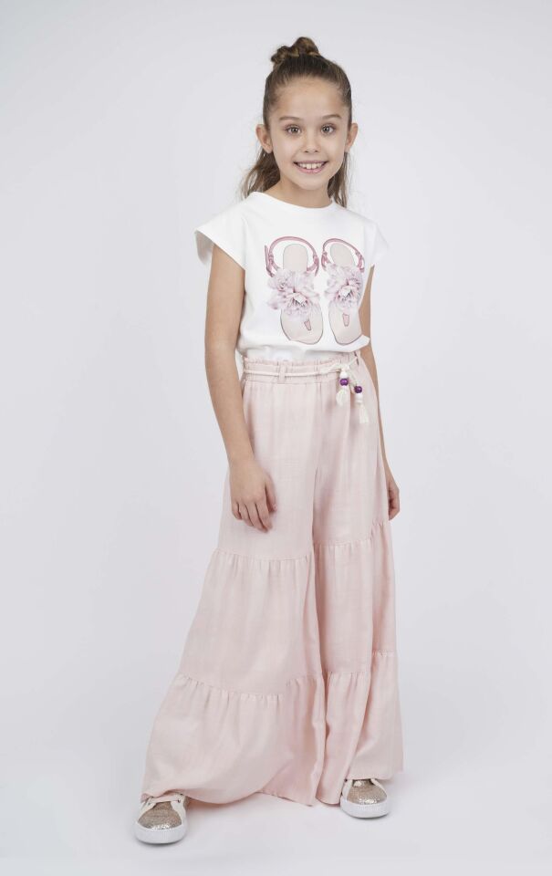 KIZ ÇOCUK BASKILI BLUZ