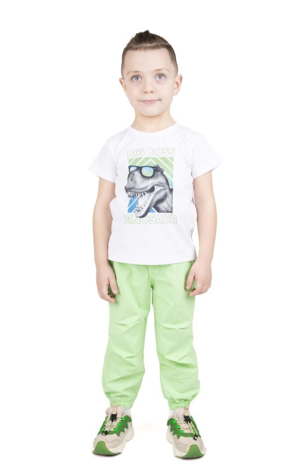 ERKEK ÇOCUK LASTİKLİ PANTOLON