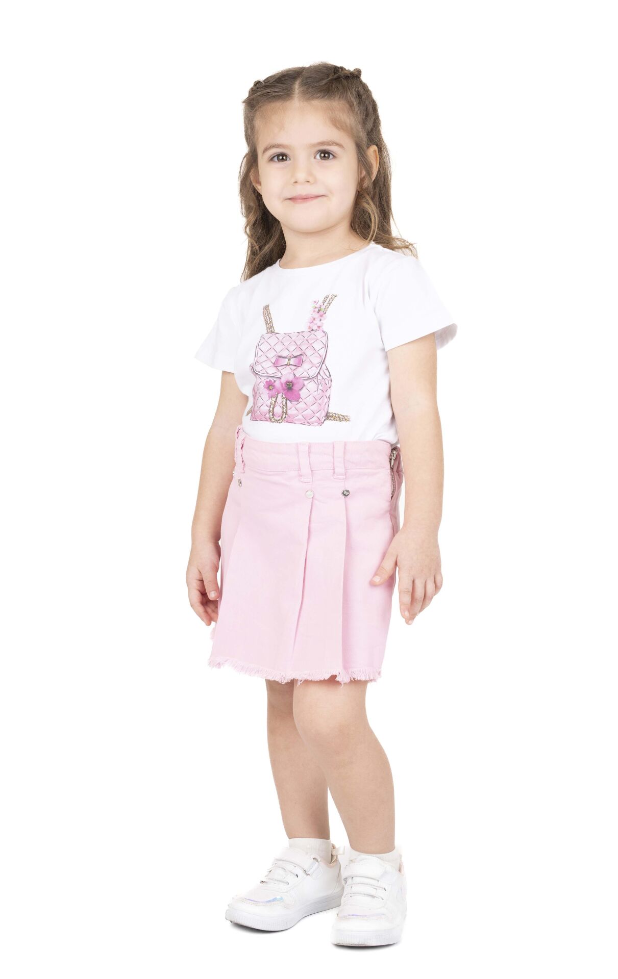 KIZ ÇOCUK BASKILI BLUZ