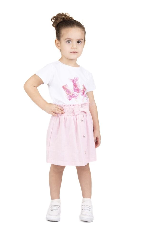 KIZ ÇOCUK BASKILI BLUZ