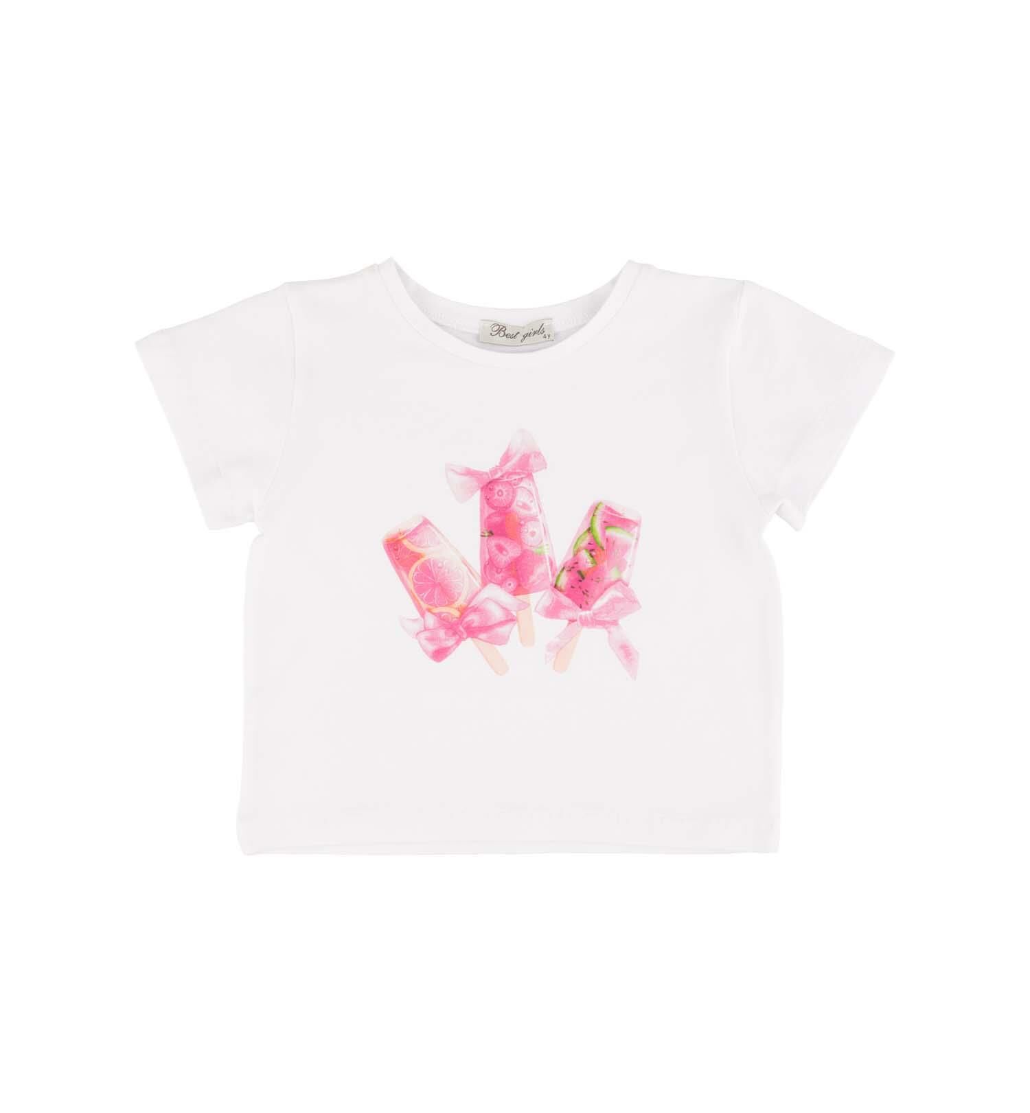 KIZ ÇOCUK BASKILI BLUZ