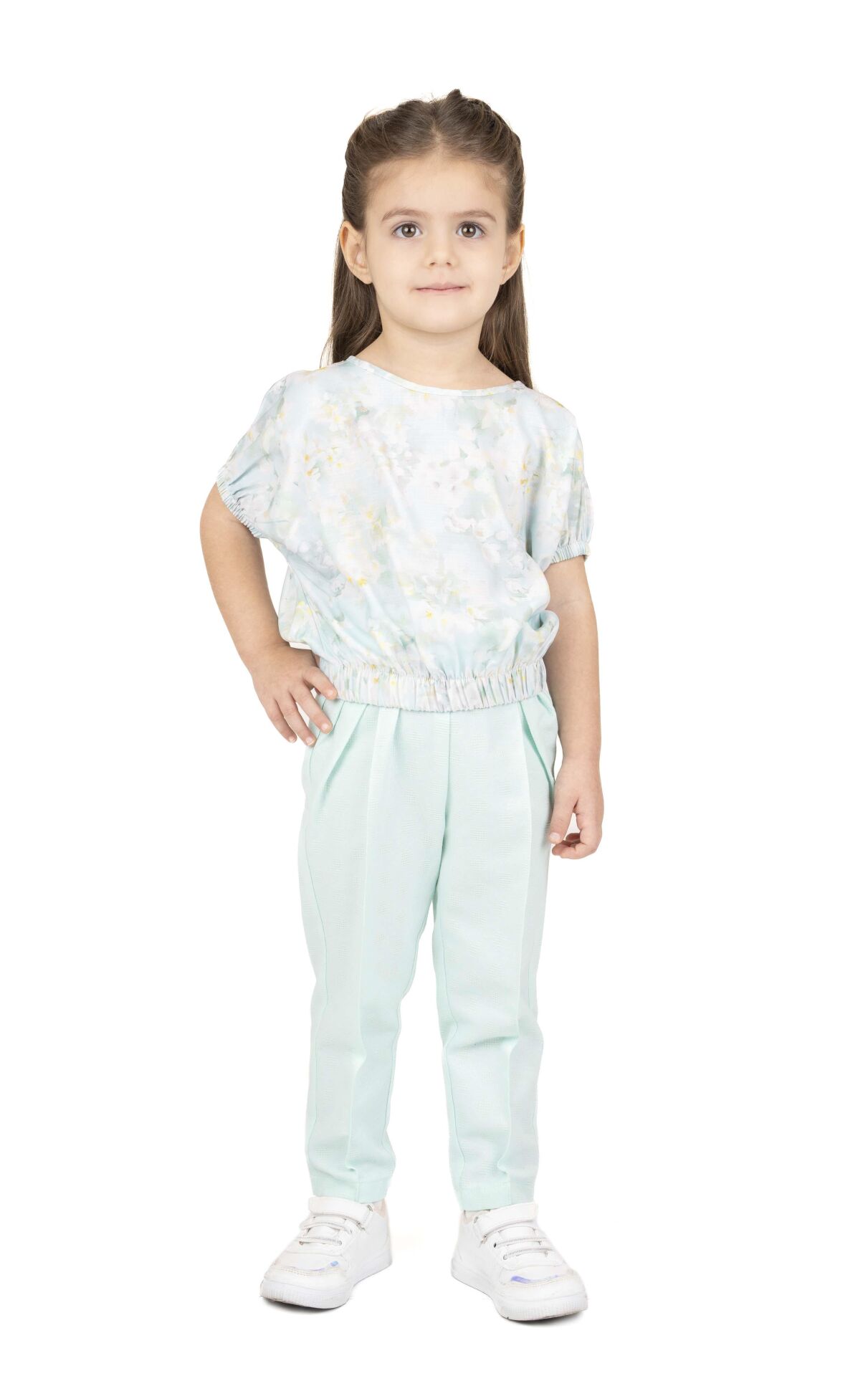 KIZ ÇOCUK DESENLİ BLUZ