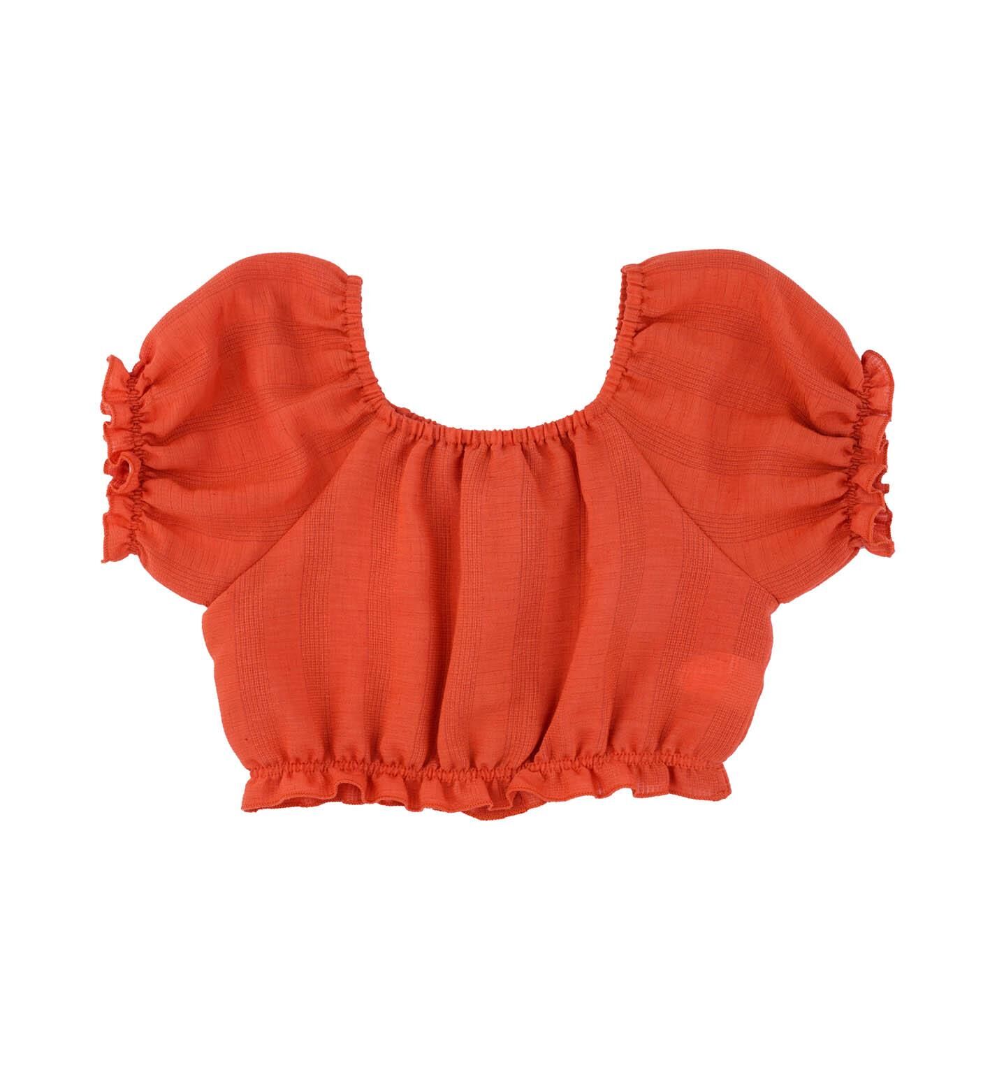 KIZ ÇOCUK CROP BLUZ