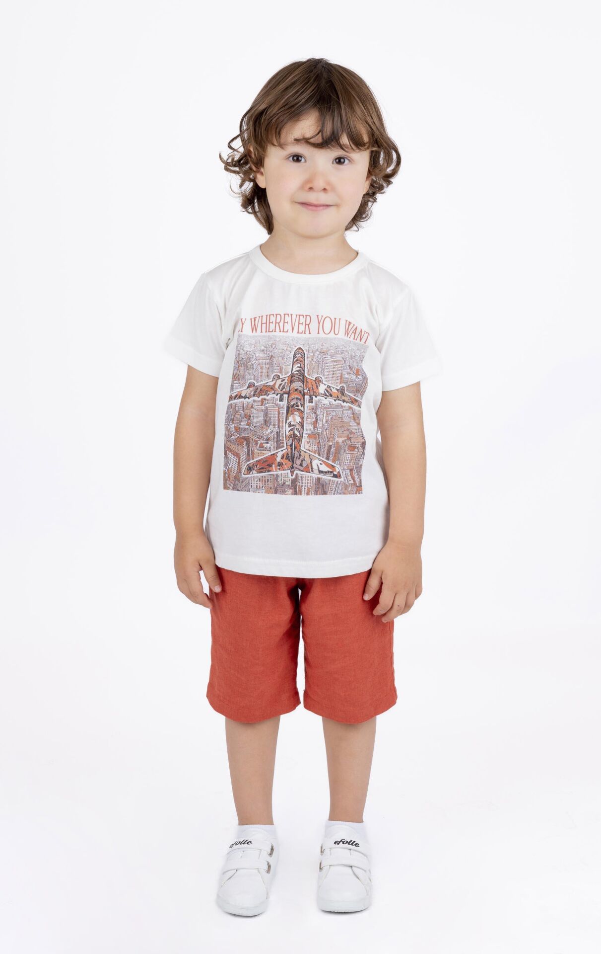 ERKEK ÇOCUK KETEN KARIŞIMLI ŞORT