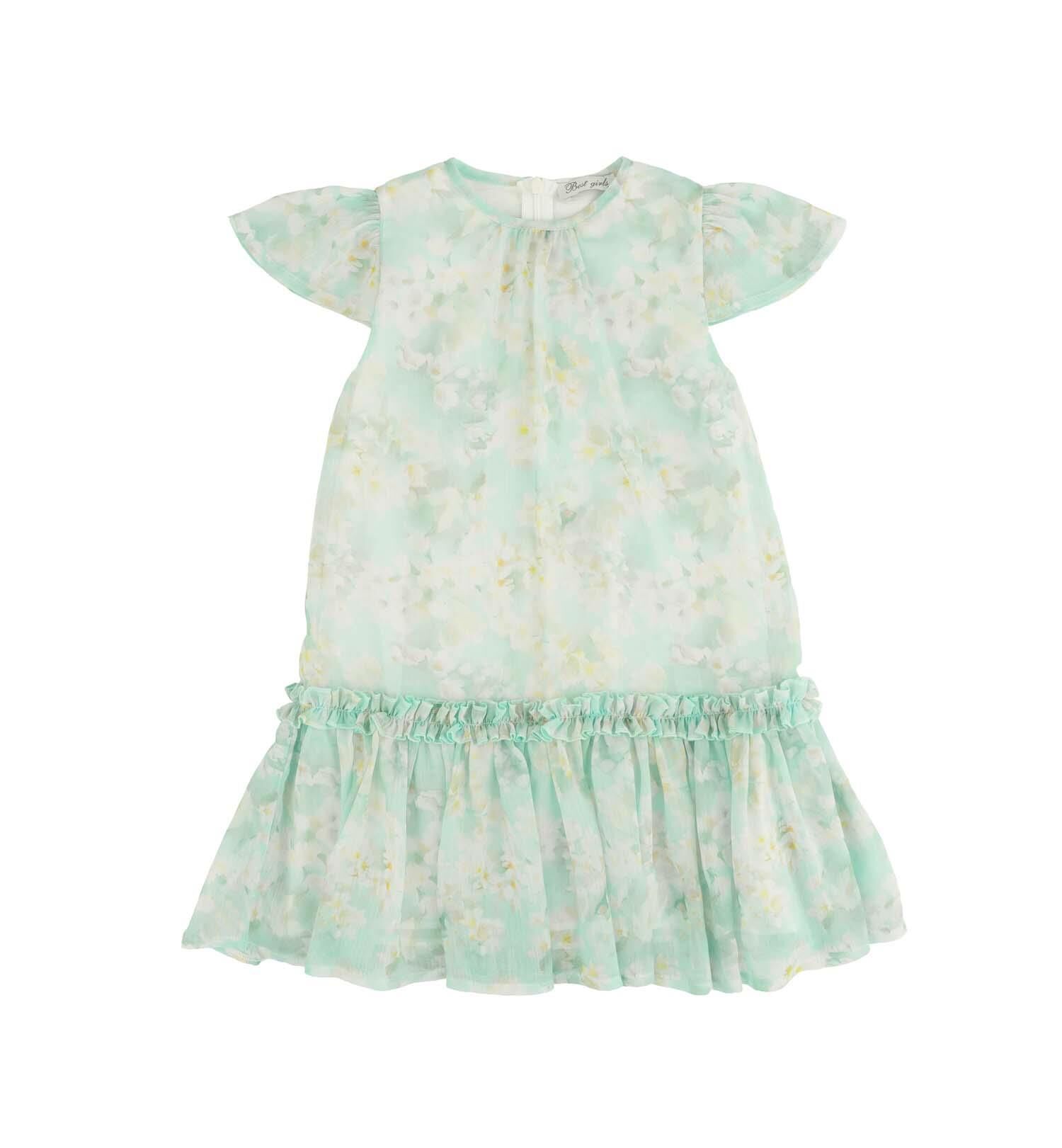 KIZ ÇOCUK DESENLİ ELBİSE