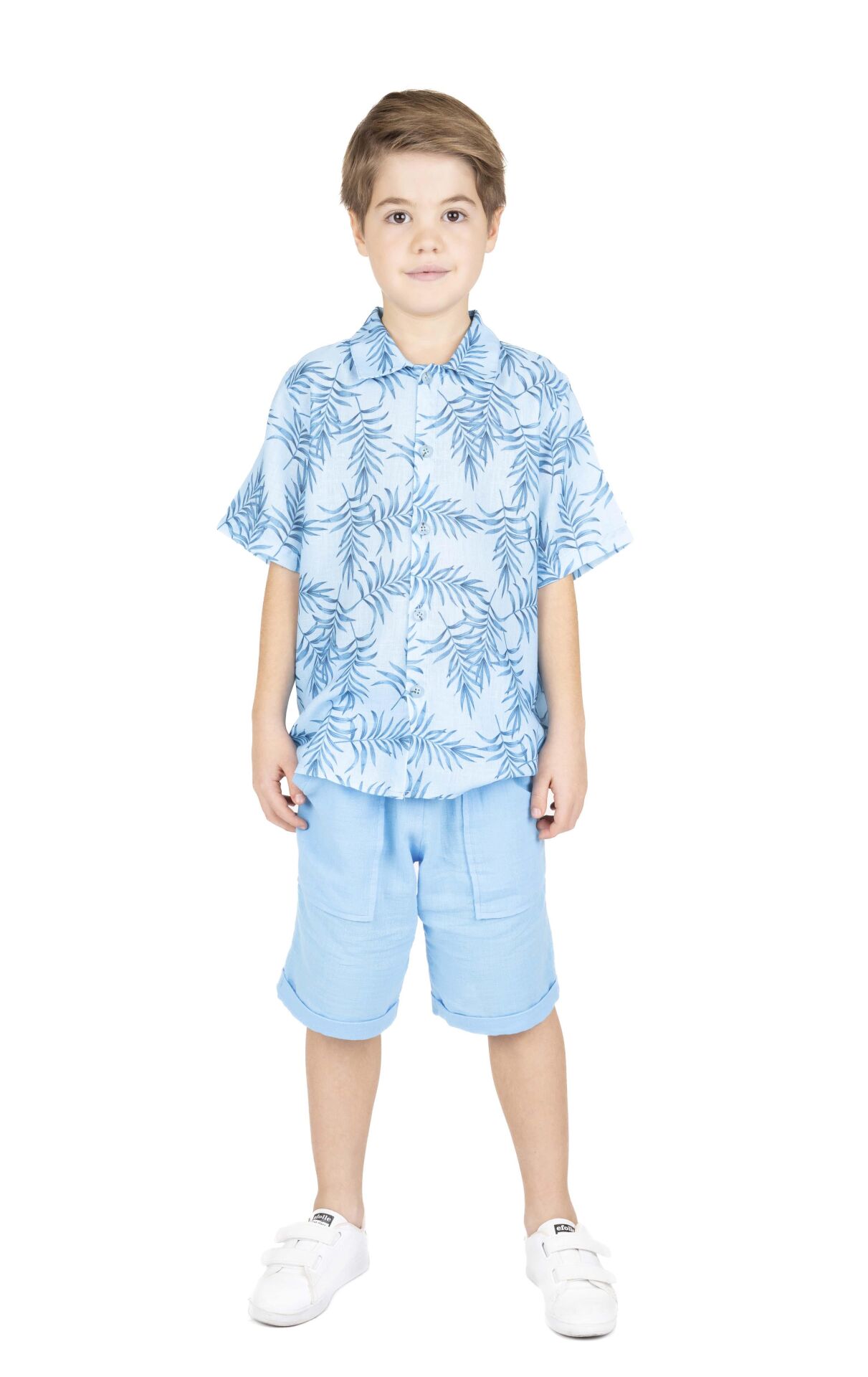 ERKEK ÇOCUK DESENLİ GÖMLEK