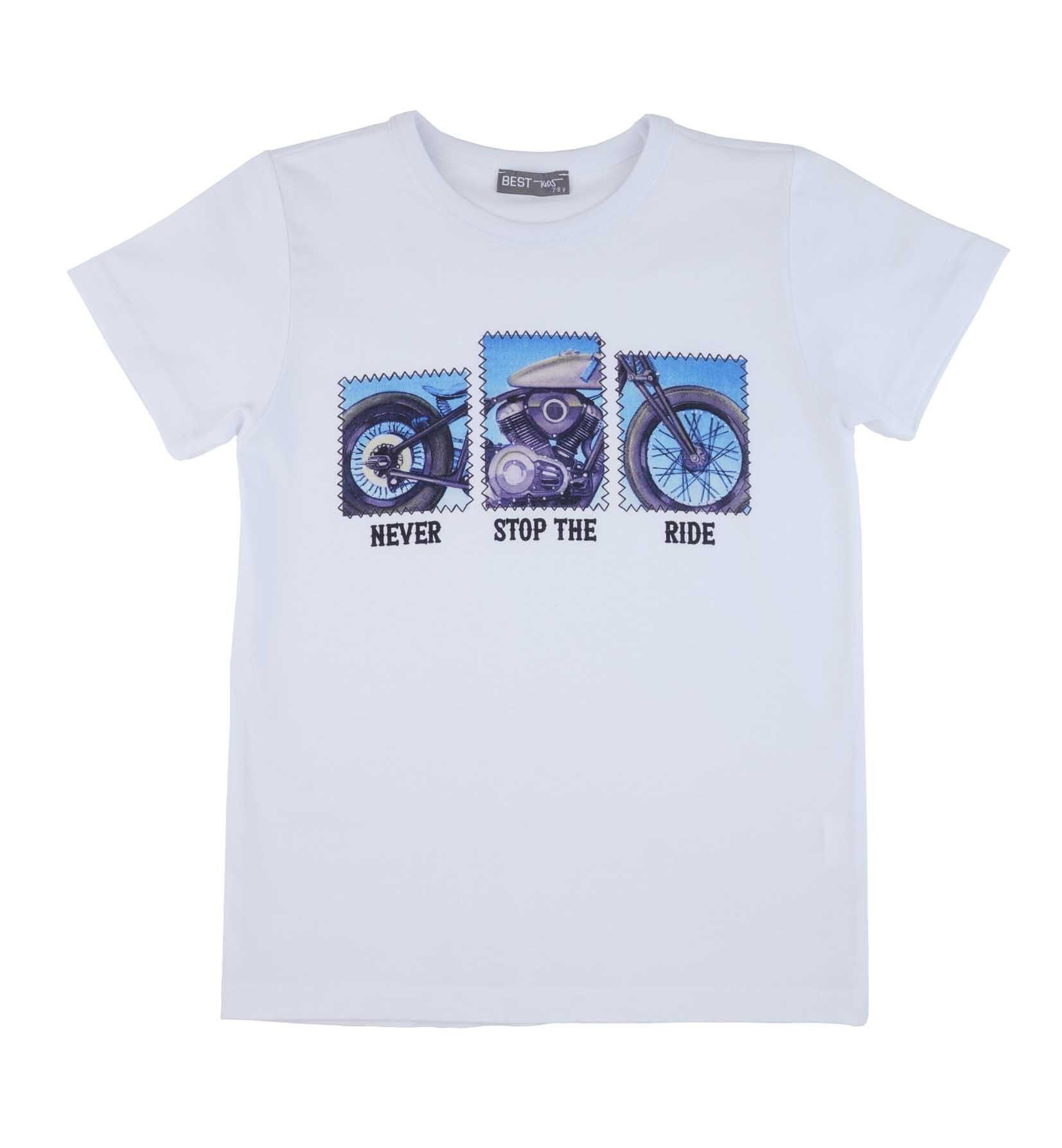 ERKEK ÇOCUK BASKILI T-SHIRT