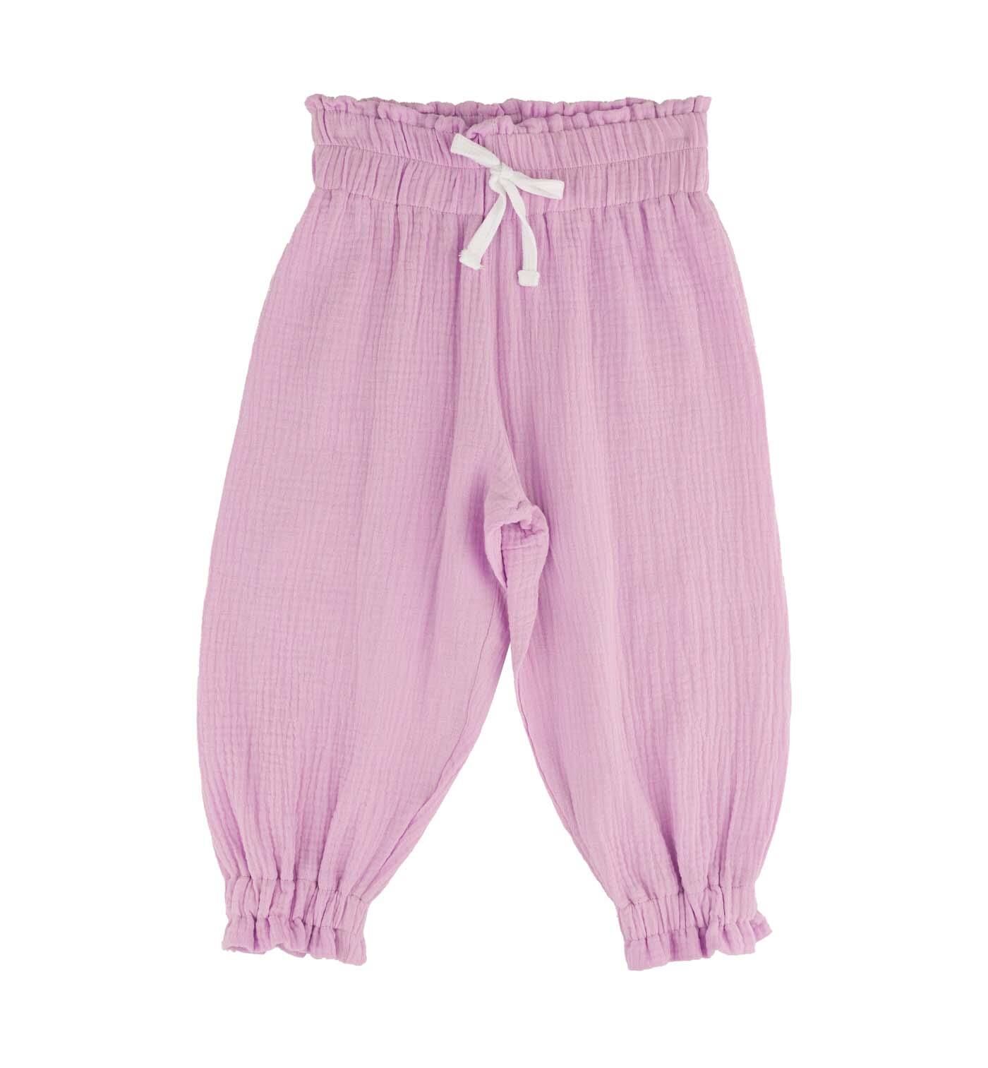 KIZ ÇOCUK LASTİKLİ PANTOLON