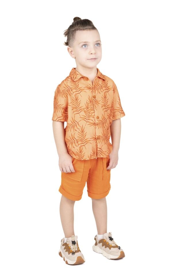 ERKEK ÇOCUK DESENLİ GÖMLEK