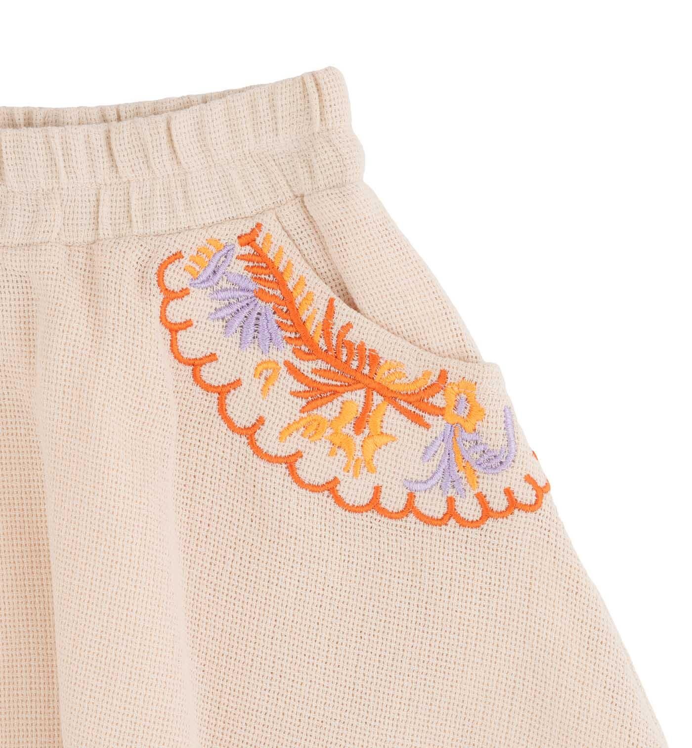 KIZ ÇOCUK NAKIŞLI ETEK