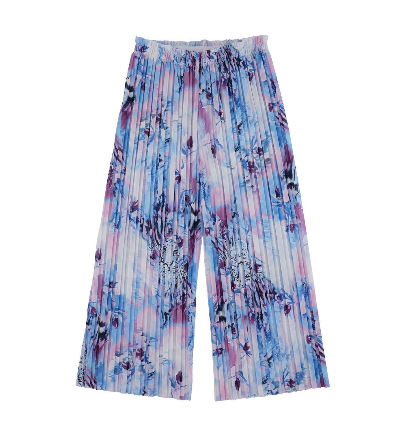 KIZ ÇOCUK PİLİLİ RENKLİ PANTOLON