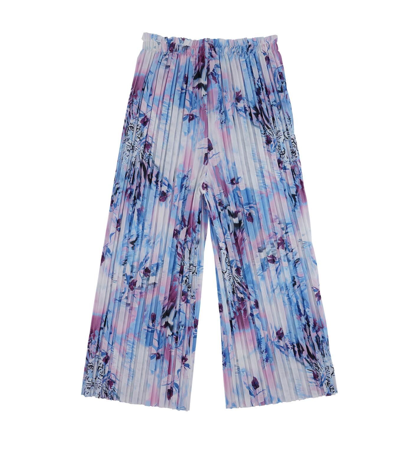 KIZ ÇOCUK PİLİLİ RENKLİ PANTOLON