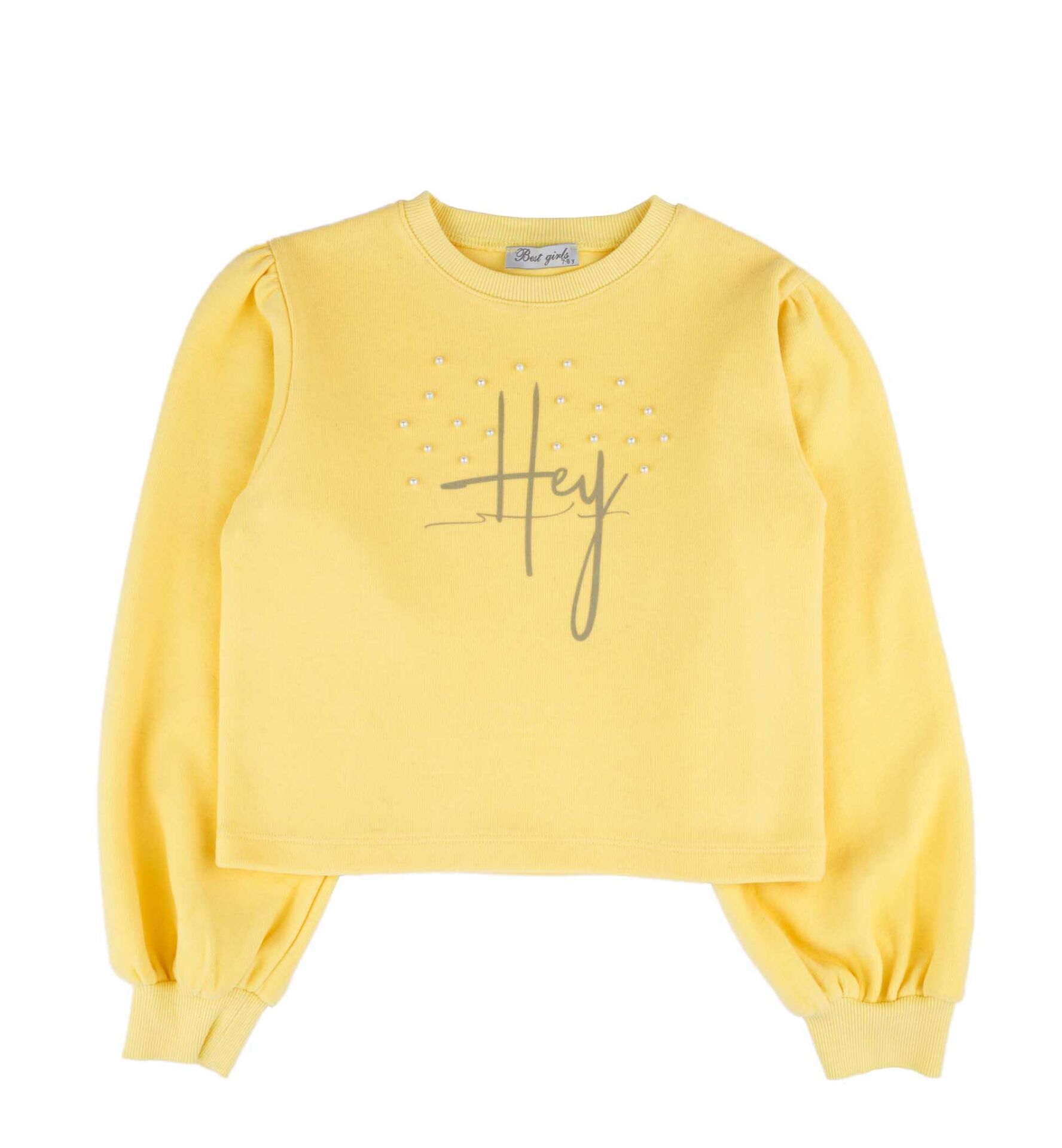 KIZ ÇOCUK BASKILI SWEATSHIRT