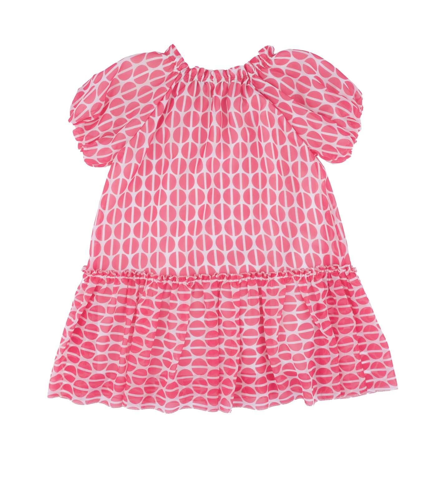 KIZ ÇOCUK BASKILI ELBİSE