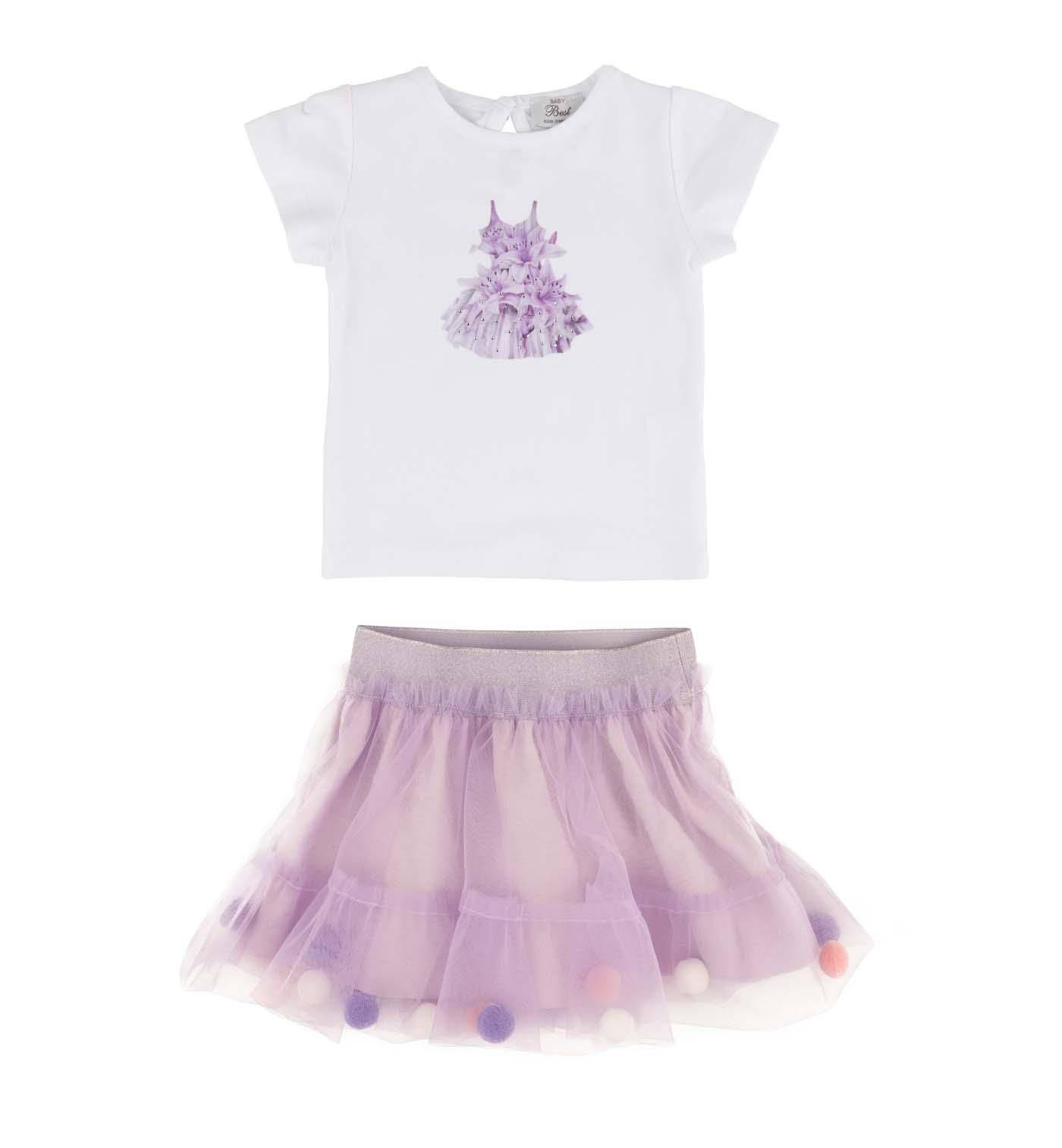 KIZ BEBEK BLUZ-ETEK TAKIM