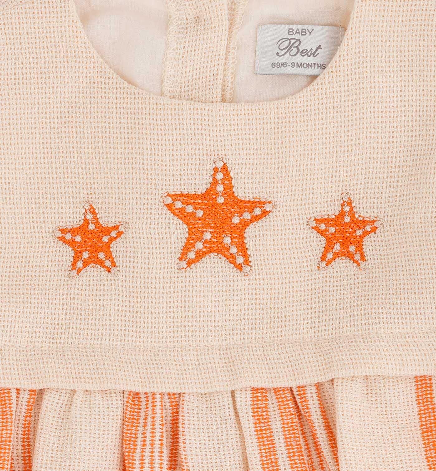 KIZ BEBEK DESENLİ ELBİSE