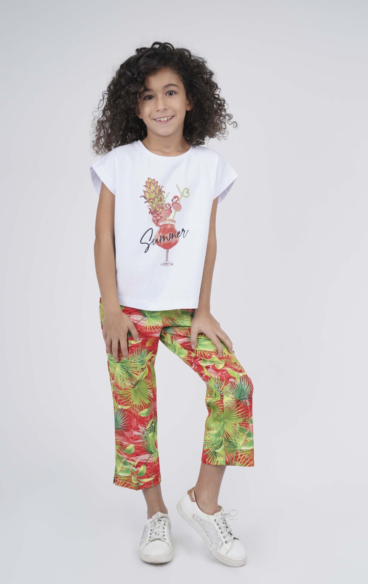 KIZ ÇOCUK BASKILI BLUZ