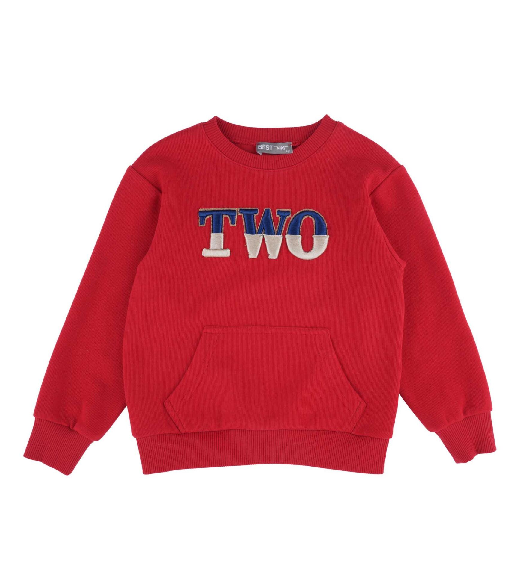 ERKEK ÇOCUK KANGURU CEPLİ SWATSHIRT