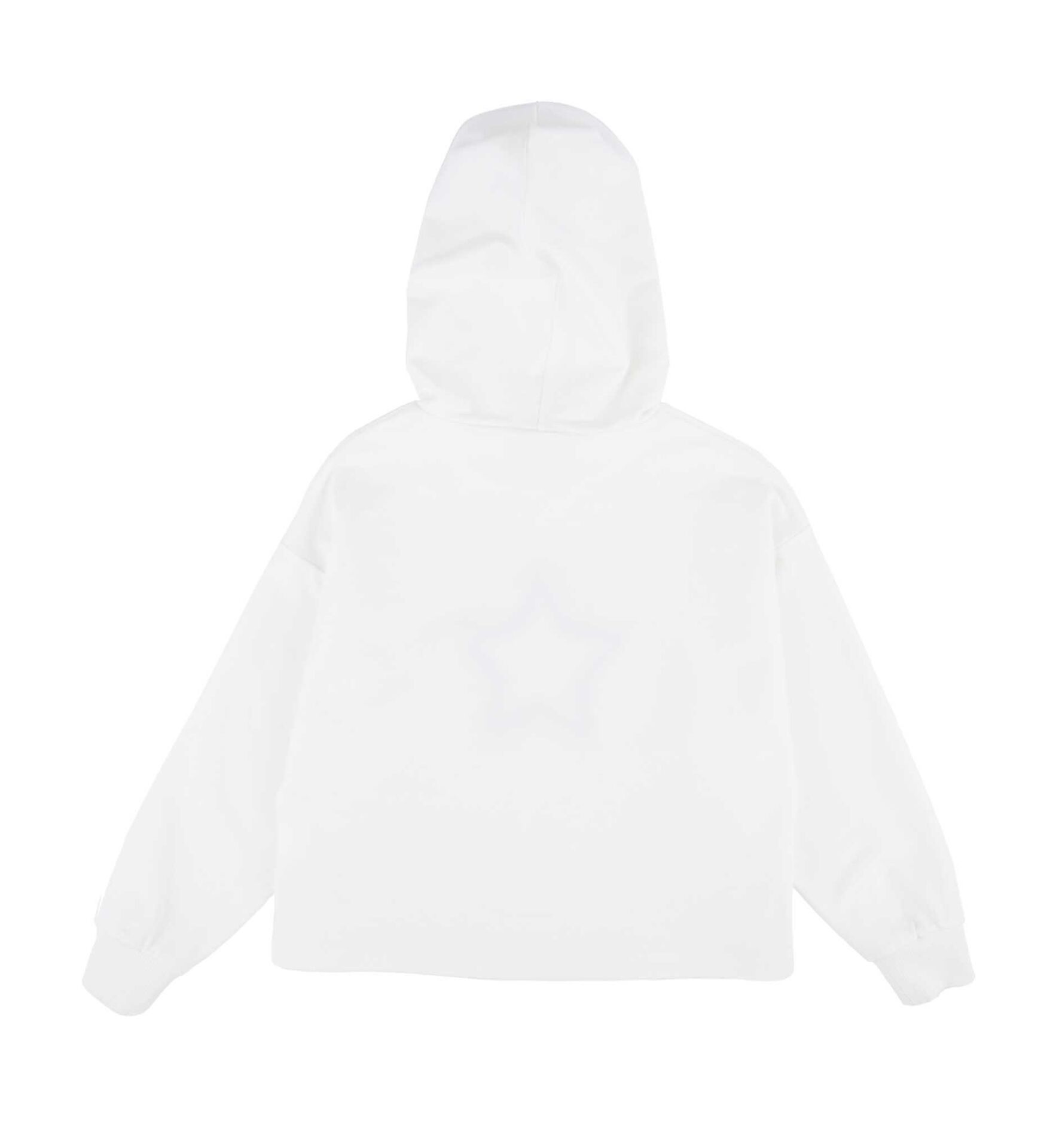 KIZ ÇOCUK KAPÜŞONLU YILDIZLI SWEATSHIRT