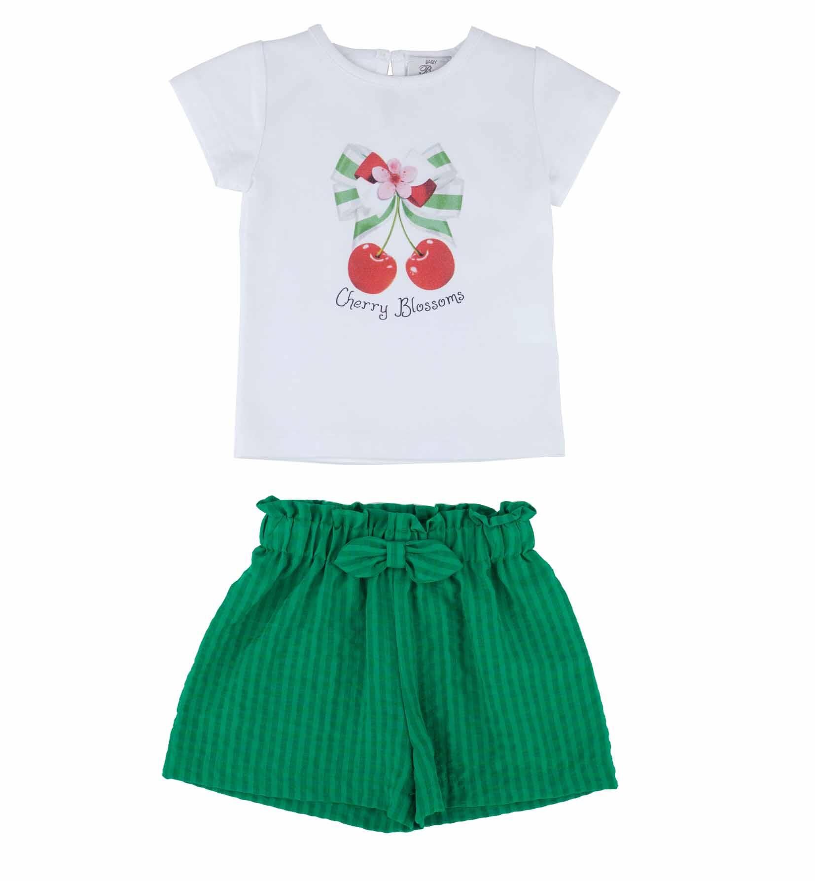 KIZ BEBEK ŞORTLU TAKIM