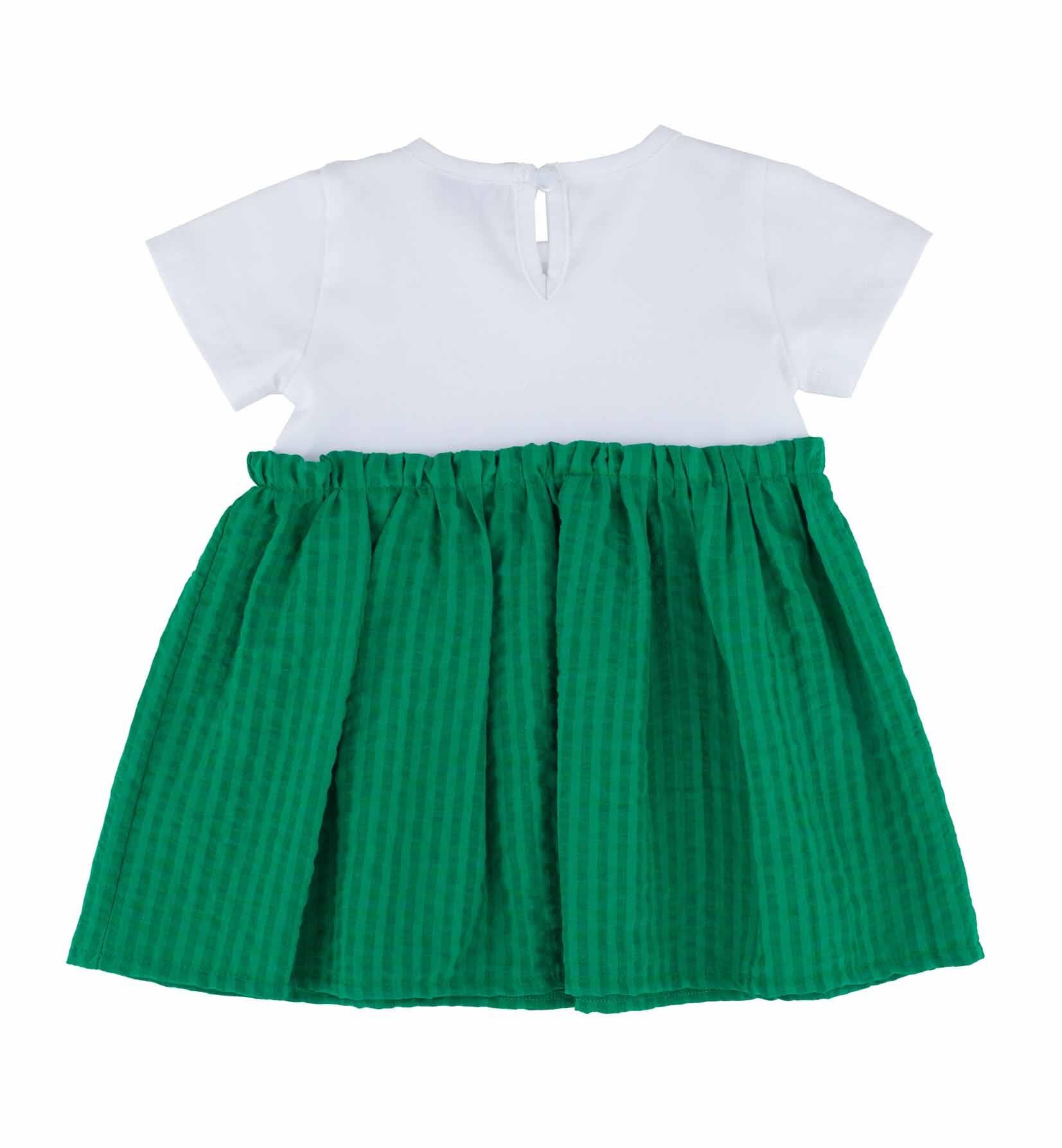 KIZ BEBEK FİYONKLU ELBİSE