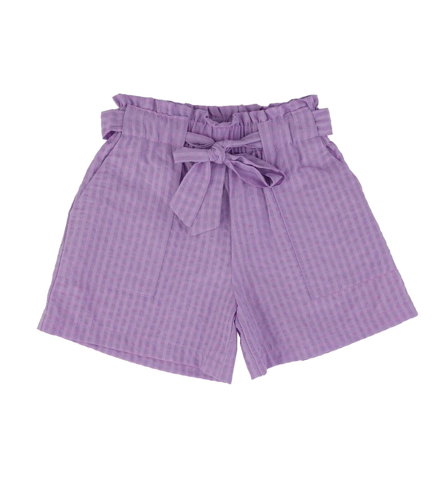 KIZ ÇOCUK KUŞAKLI ŞORT