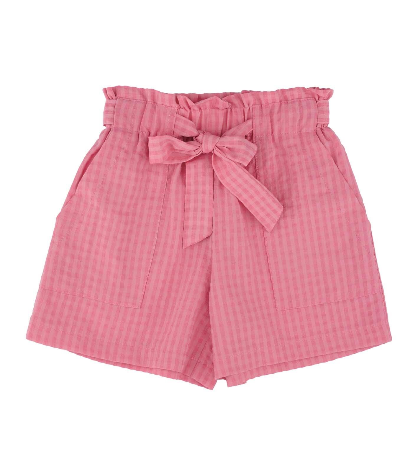 KIZ ÇOCUK KUŞAKLI ŞORT