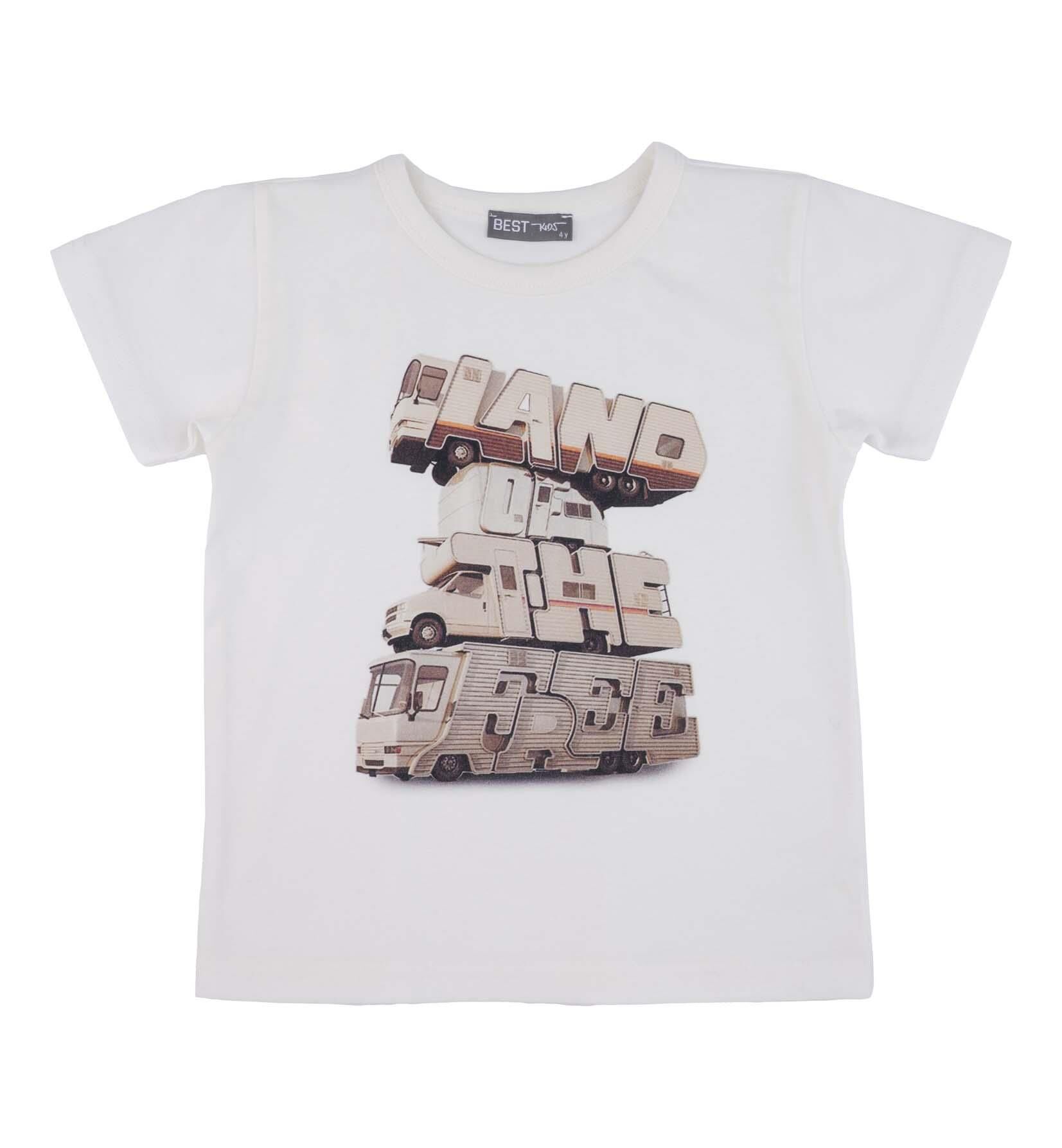 ERKEK ÇOCUK BASKILI T-SHIRT