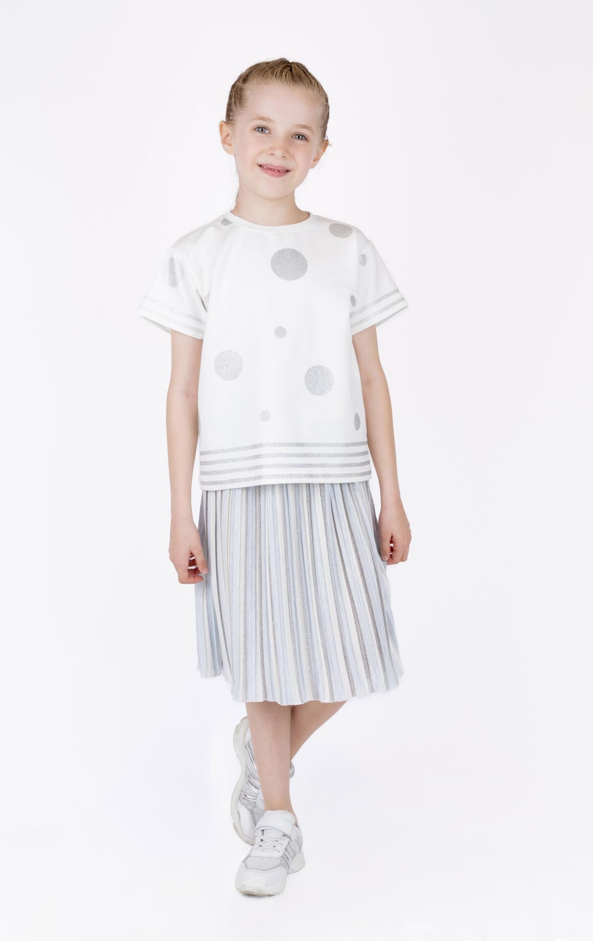 KIZ ÇOCUK PİLELİ ETEK