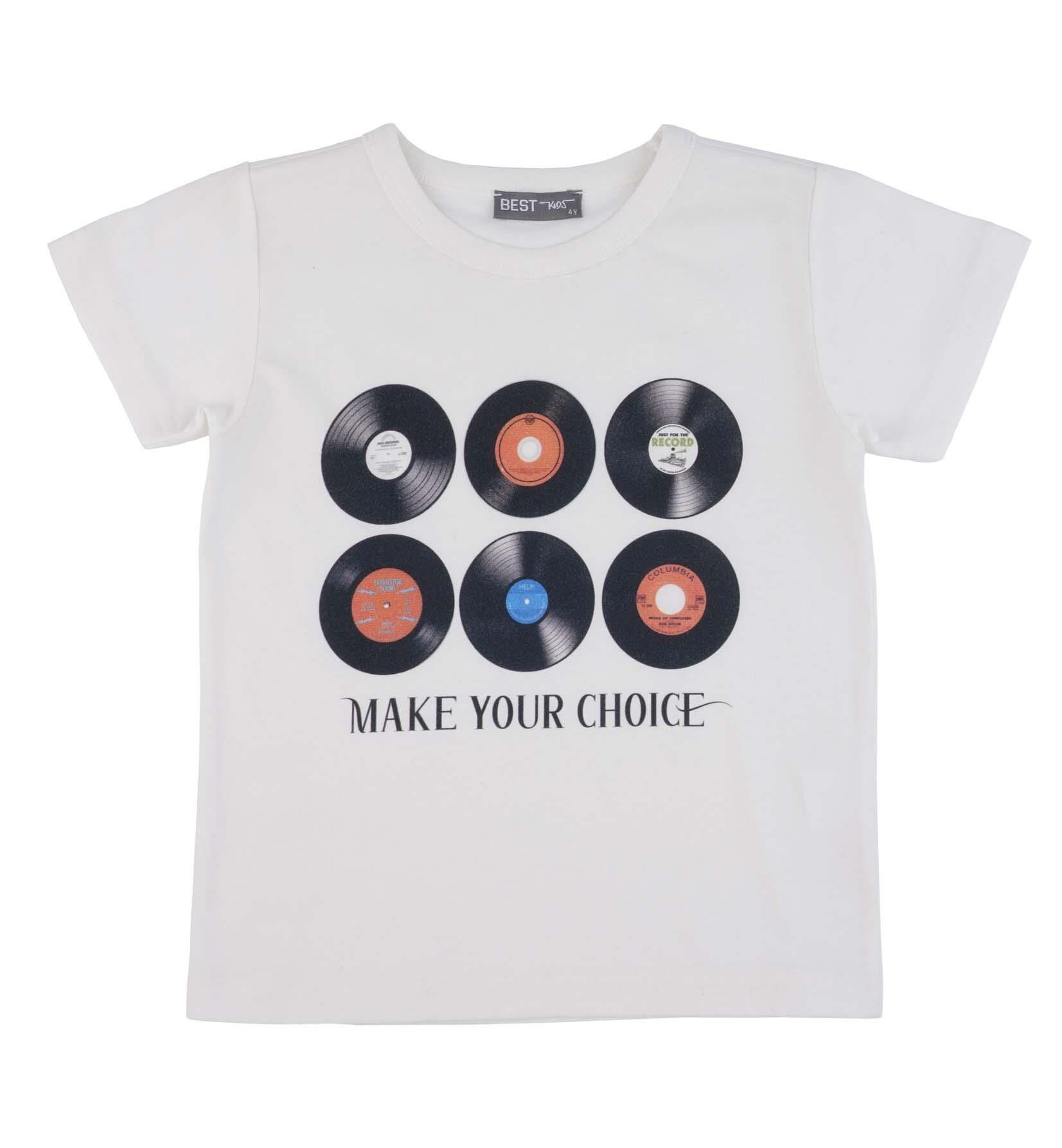 ERKEK ÇOCUK BASKILI T-SHIRT