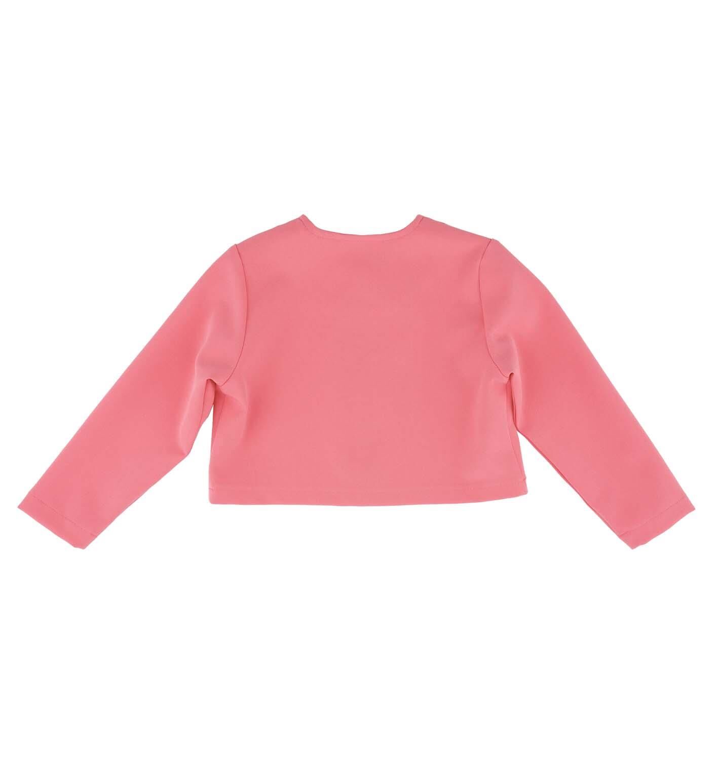 KIZ ÇOCUK FERMUARLI CROP CEKET