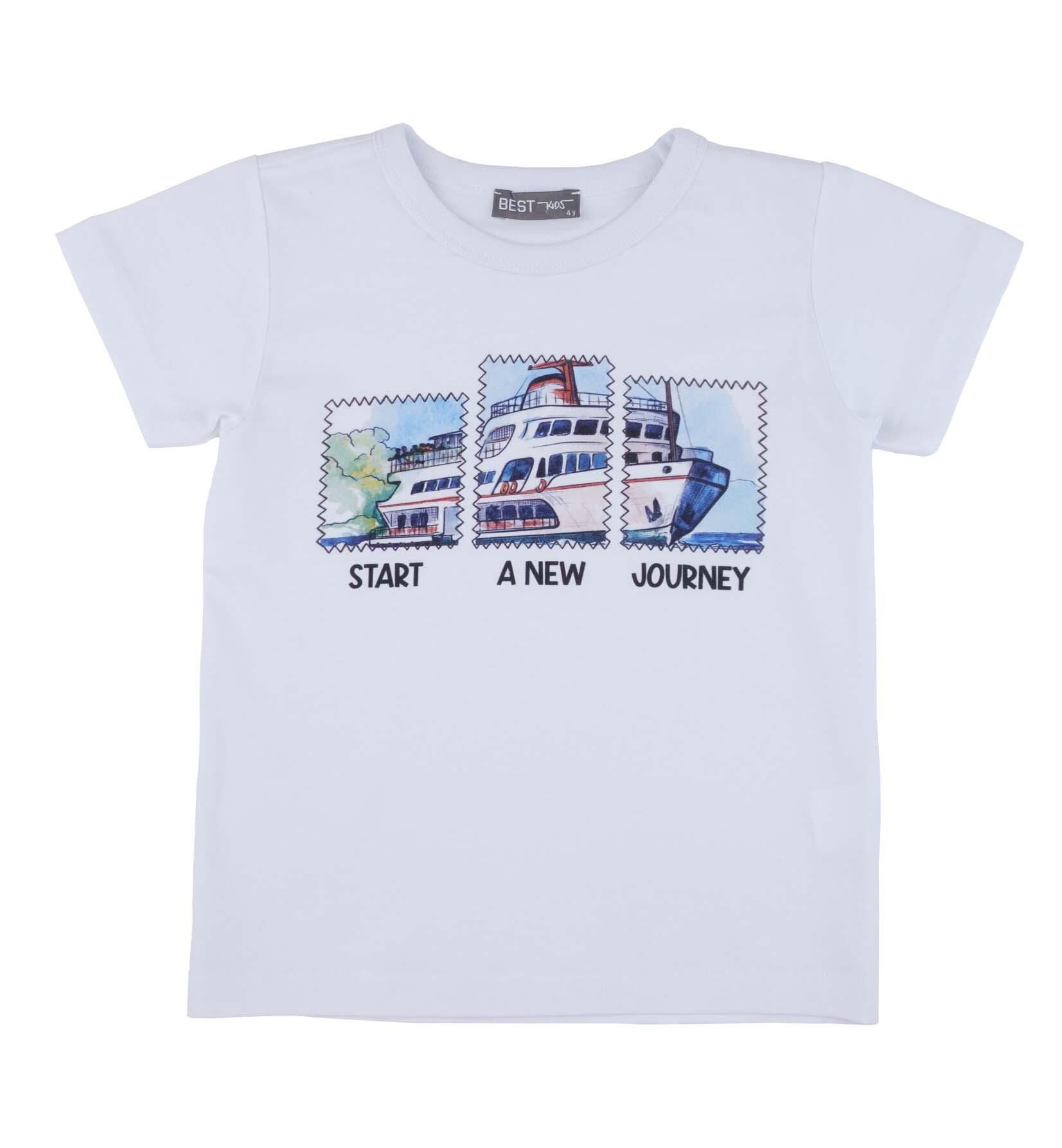 ERKEK ÇOCUK BASKILI T-SHIRT