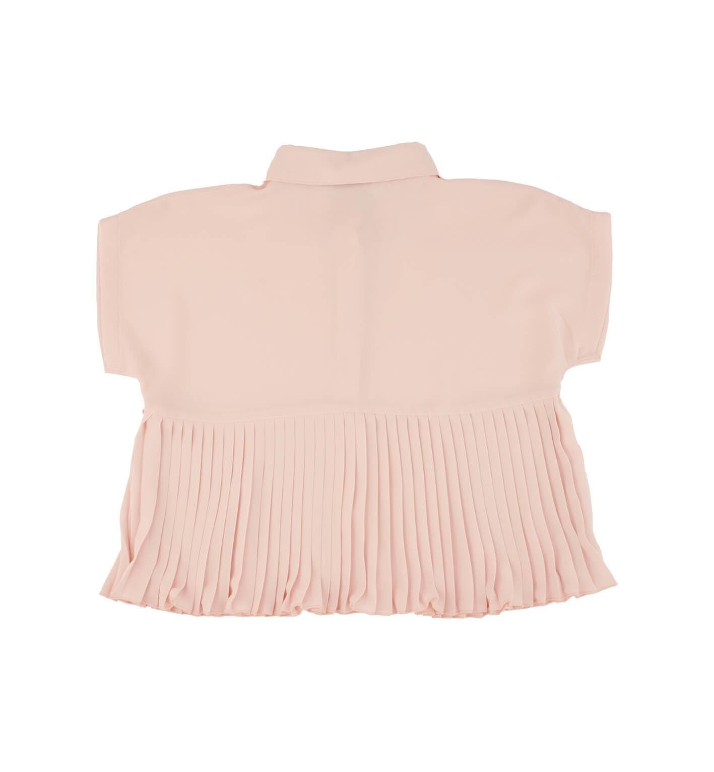 KIZ ÇOCUK PİLELİ GÖMLEK