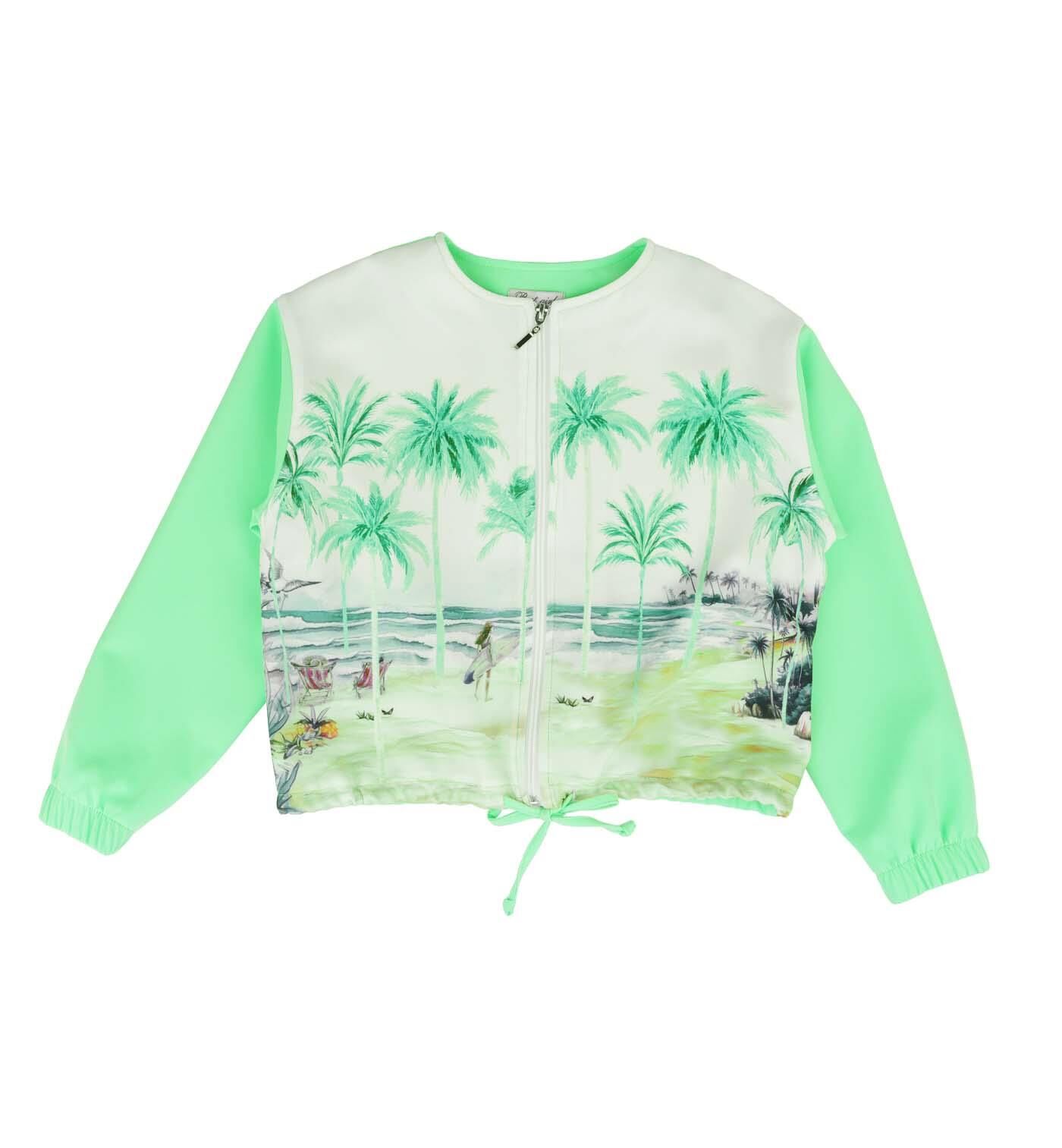 KIZ ÇOCUK DESENLİ CEKET