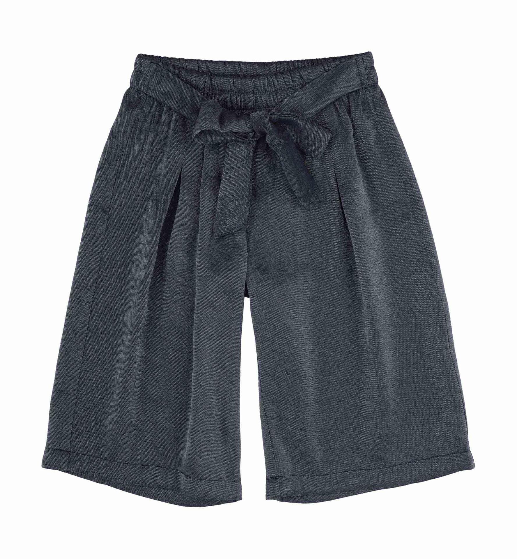 KIZ ÇOCUK PARLAK DOKULU BOL PANTOLON