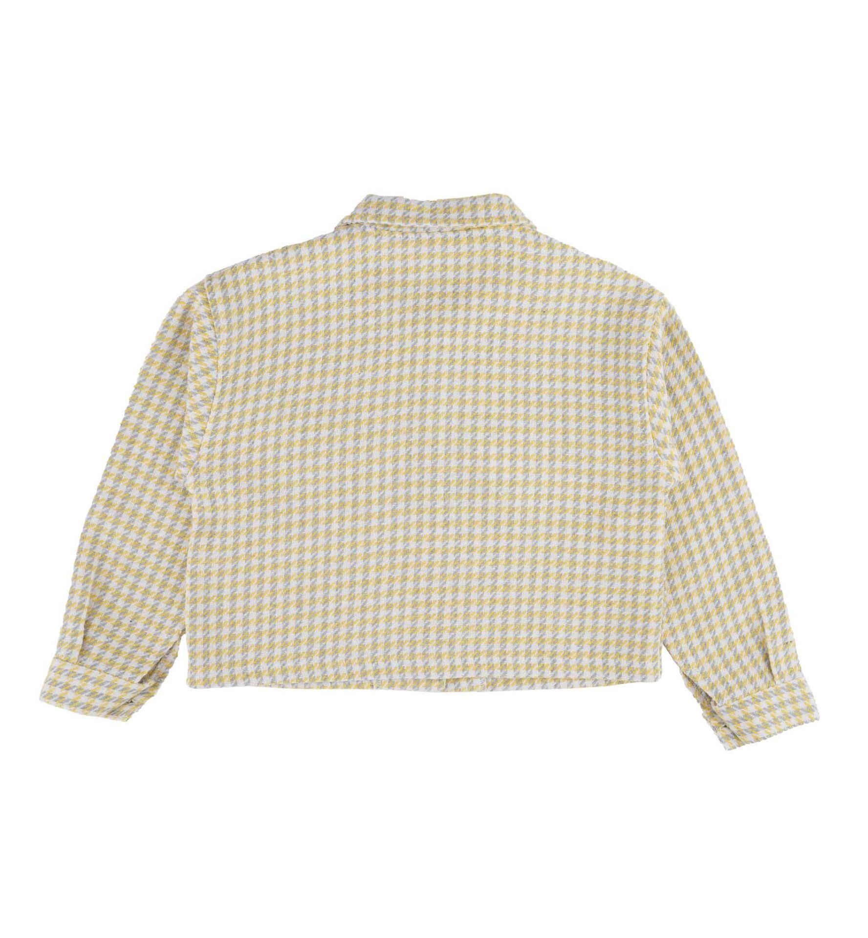 KIZ ÇOCUK KAZAYAĞI DESENLİ CEKET