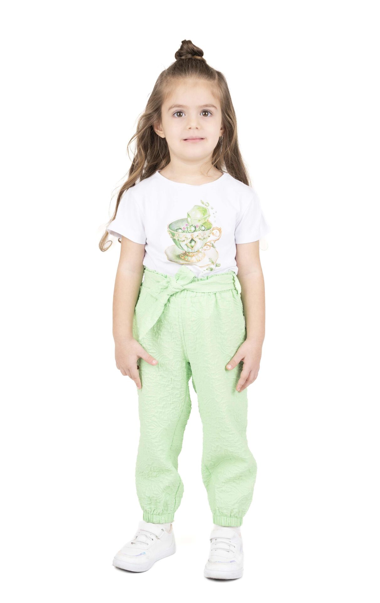 KIZ ÇOCUK BASKILI BLUZ