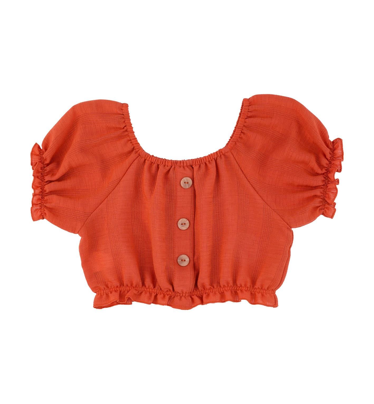 KIZ ÇOCUK CROP BLUZ