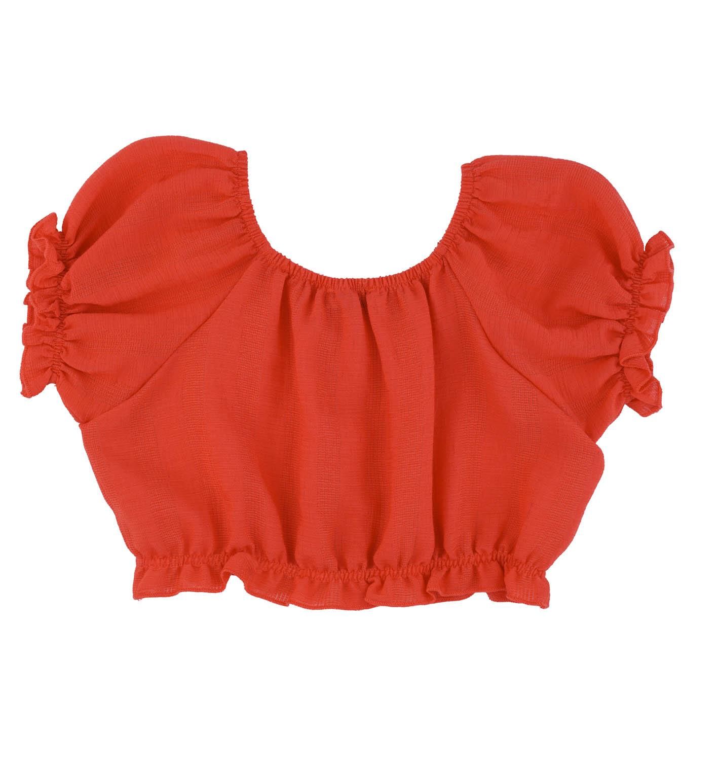 KIZ ÇOCUK CROP BLUZ