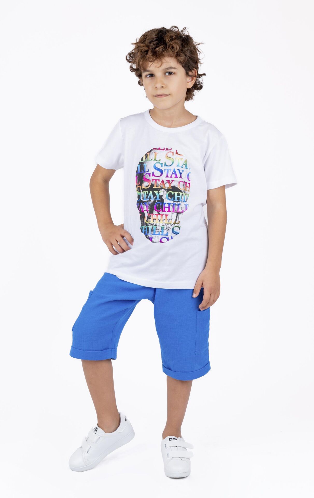 ERKEK ÇOCUK BASKILI T-SHIRT