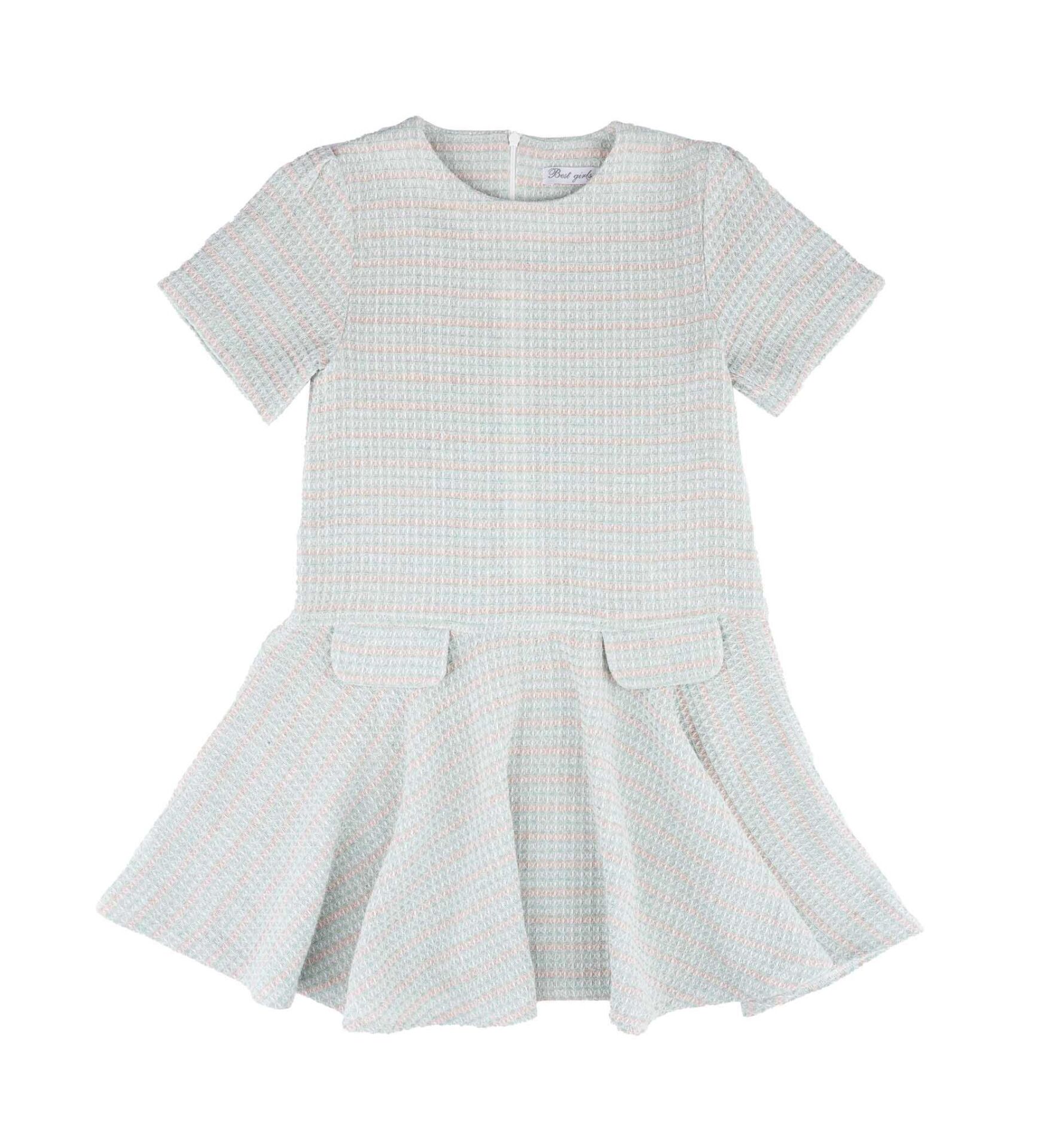 KIZ ÇOCUK VOLANLI ELBİSE