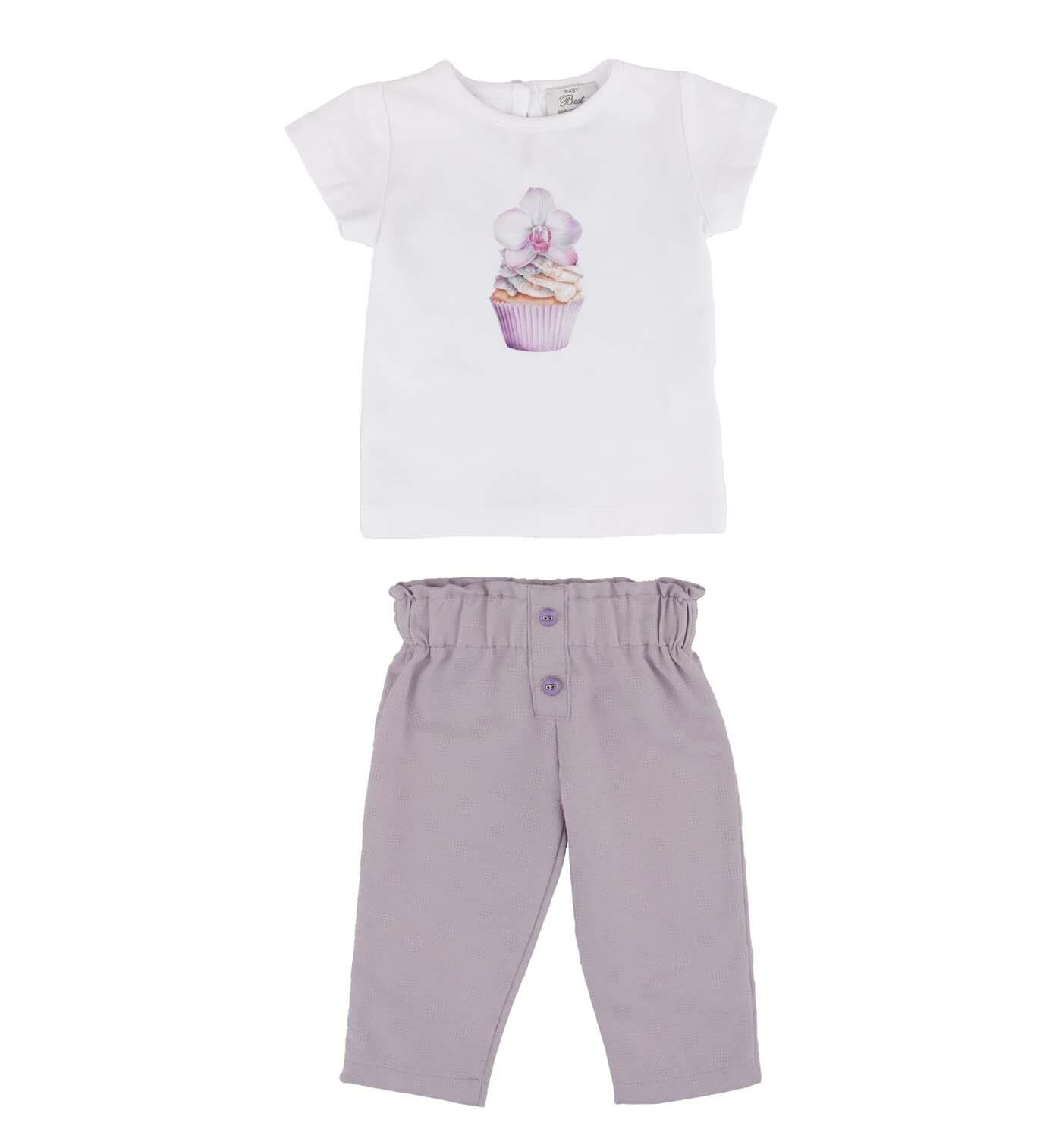 KIZ BEBEK PANTOLON TAKIM