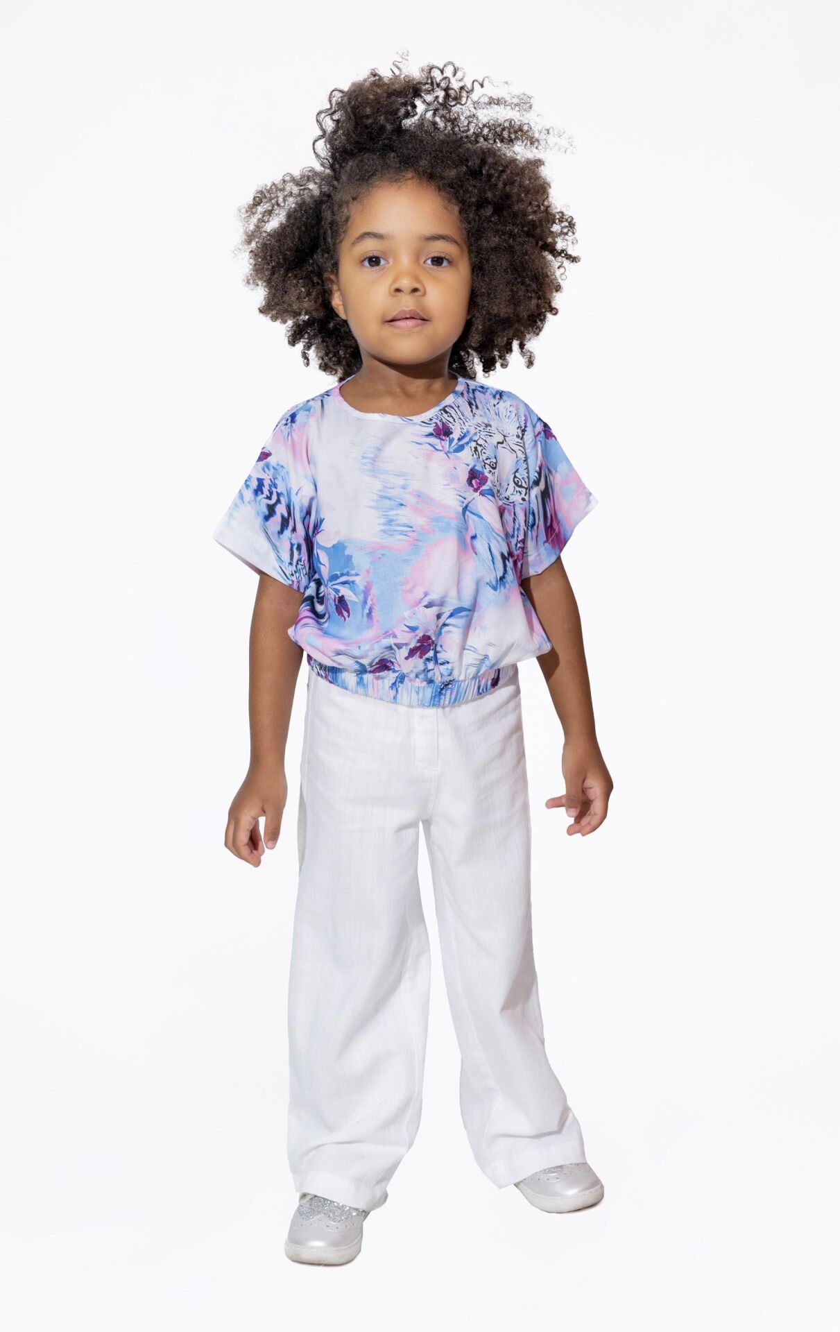 KIZ ÇOCUK DESENLİ BLUZ