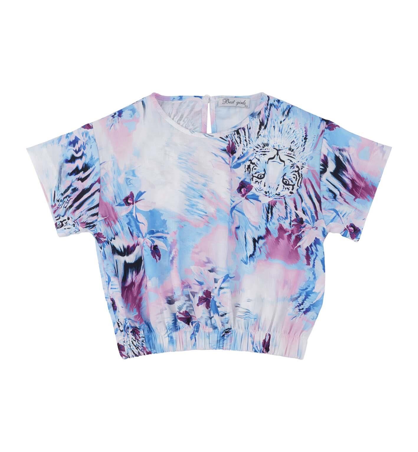 KIZ ÇOCUK DESENLİ BLUZ