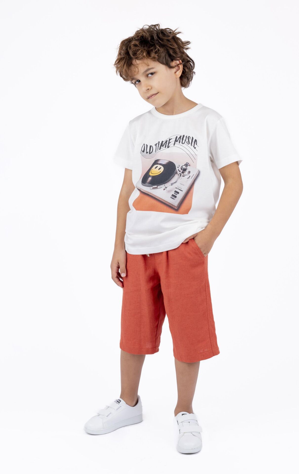 ERKEK ÇOCUK BASKILI T-SHIRT