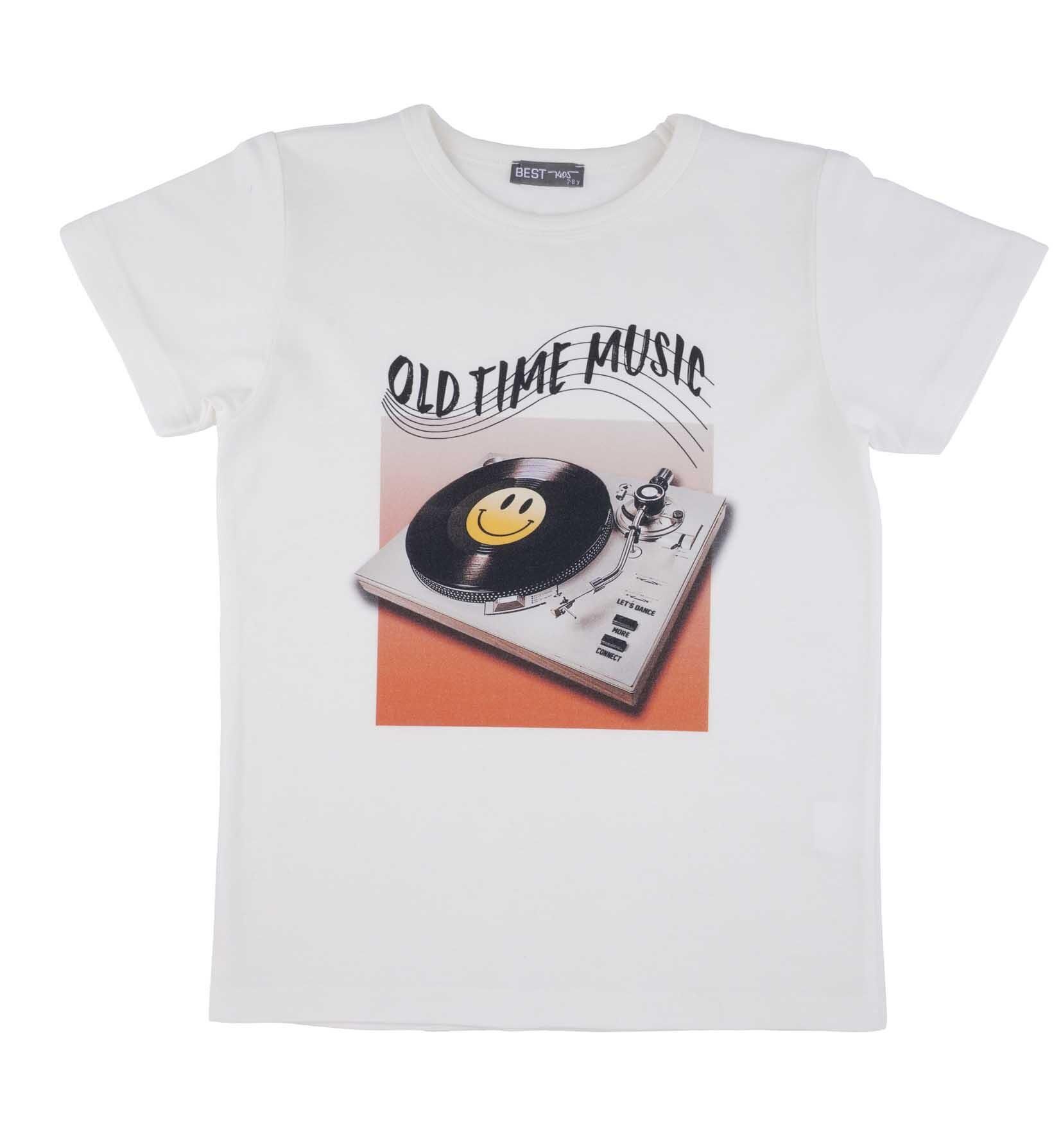 ERKEK ÇOCUK BASKILI T-SHIRT